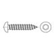 DIN 7981-C/ISO 14585 Form CE Linsenkopf-Blechschraube VG 2,2x4,5 Stahl galvanisch verzinkt TX