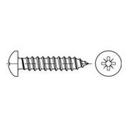 DIN 7981 Form CZ Linsenkopf-Blechschraube VG 2,2x6,5 Stahl galvanisch verzinkt PZ