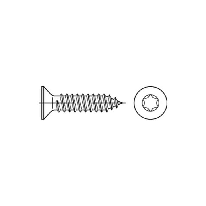 DIN 7982/ISO 14586 Senkkopf-Blechschraube A 4 2,9 x 9,5 -C -T10