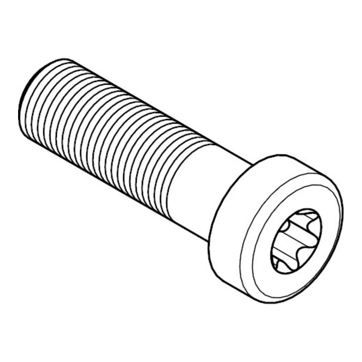 DIN 7984 Vis cylindrique à tête basse, empreinte hexagonale creuse, 8.8 galZn ISR M8x16 HP
