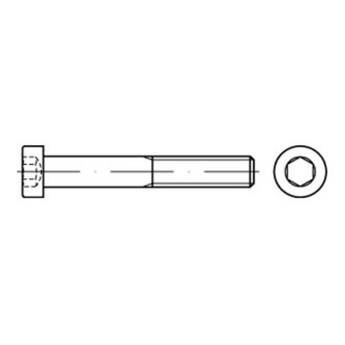 DIN 7984 Zylinderkopf-Schaftschraube M 12 x 90 Stahl 8.8 galv. verzinkt