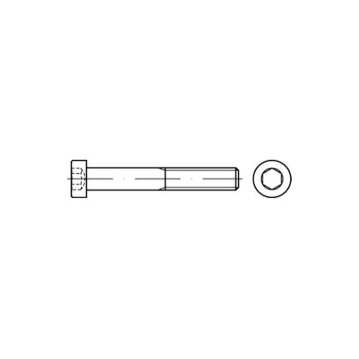 DIN 7984 Zylinderschrauben mit Innensechskant A 2 M 3 x 40 A 2 S