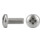 DIN 7985/ISO 7045 Linsenschraube PZ, Edelstahl, blank-1