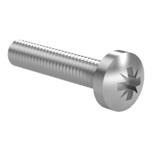 DIN 7985 Linsenkopfschraube mit Kreuzschlitz Z (Pozidriv) A4 M 5 x 70 mm