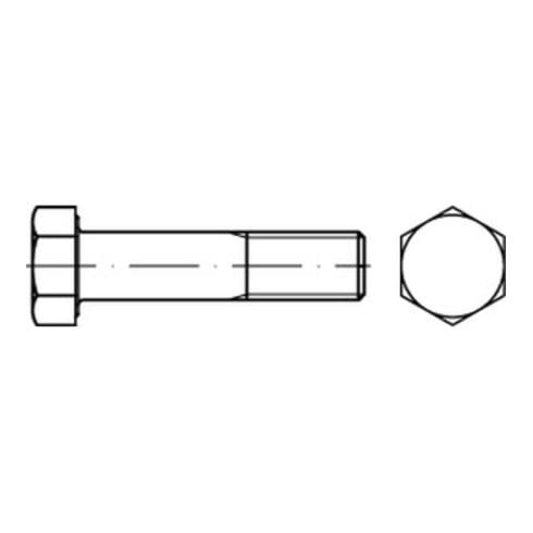 DIN 7990 Sechskant-Schaftschraube M12x40 Stahl 4.6 feuerverzinkt m. Mutter