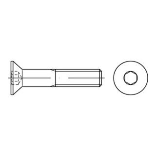 DIN 7991/ISO 10642 Senkschraube 10.9 Stahl blank Innensechskant