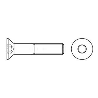 DIN 7991/ISO 10642 Senkschraube 10.9 Stahl blank Innensechskant