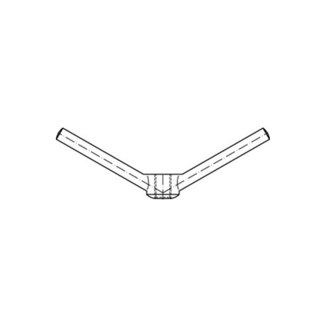 DIN 80701 Knebelmutter