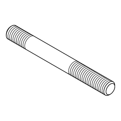 DIN 835 Stiftschraube, Einschraubende 2d, 5.8 M6x20 HP