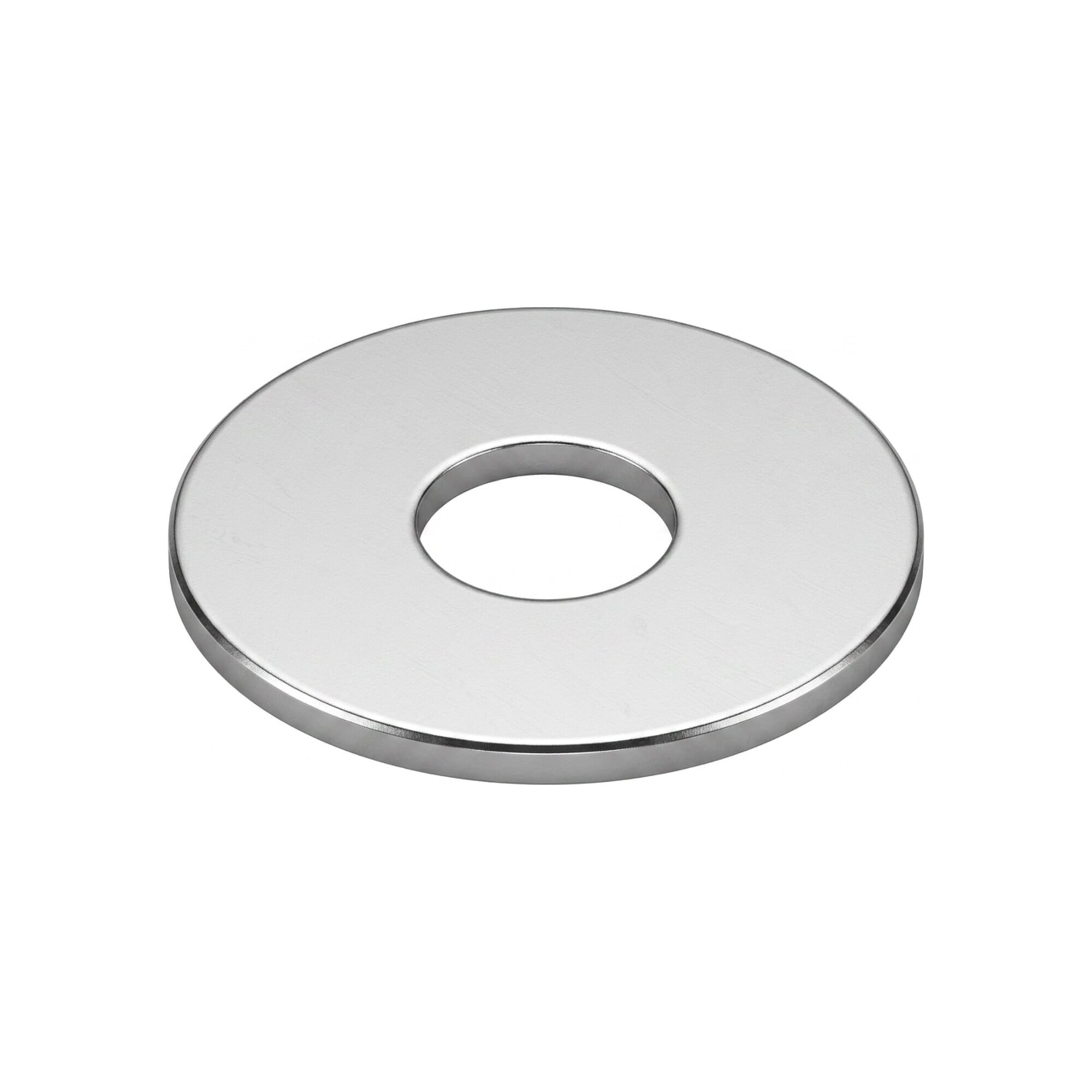 100 Stück #8 X 7/16" Massive Messing-Flachscheiben – FAS, Unterlegscheiben, 100er Pack