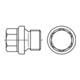 DIN 910 Verschlussschraube Feingewinde VG M20x1,5 Stahl 5.8 blank ASK m. Bund