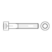 DIN 912 / ISO 4762 Zylinderkopf-Schaftschraube 10.9 zinklamellenbeschichtet ohne Chromat, Innensechskant