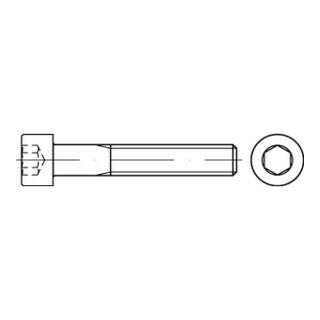 DIN 912/ISO 4762 Zylinderkopf-Schaftschraube Stahl 8.8 blank