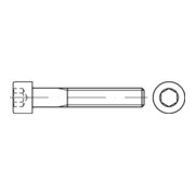 DIN 912/ISO 4762 Zylinderkopf-Schaftschraube M6x25 Stahl 8.8 dickschichtpassiviert Innensechskant-1