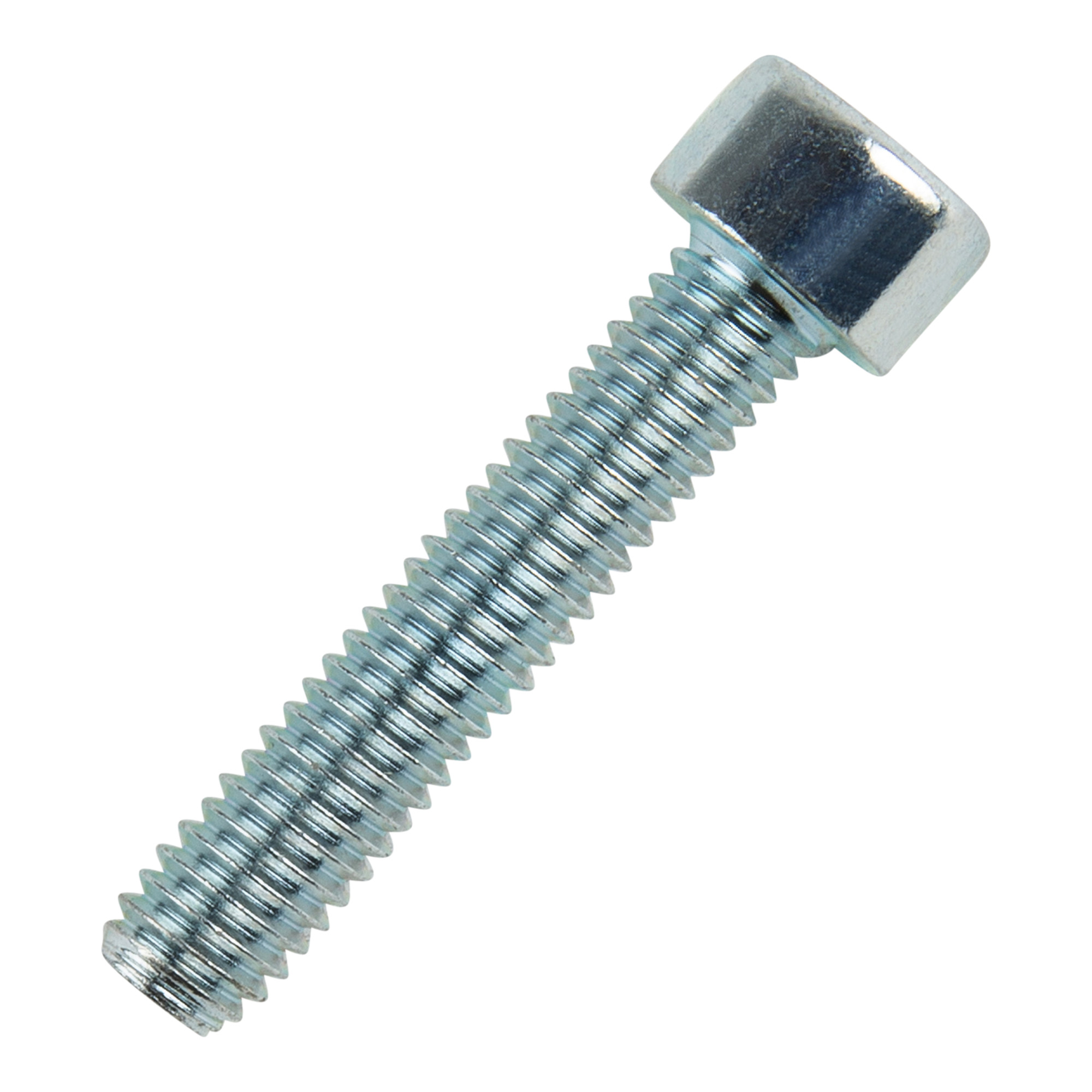 DIN 912/ISO 4762 Zylinderkopf-Schaftschraube M6x30 Stahl 8.8 galvanisch verzinkt ISK ; Industrial Quality Supplies