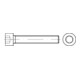 DIN 912 Vis à tête cylindrique, six pans creux, 8.8 galZn M6x70 HP-1