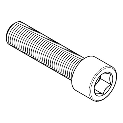 DIN 912 Zylinderschraube, mit Innensechskant, 8.8 Gewinde bis Kopf M10x60 HP