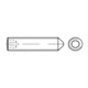DIN 914/ISO 4027 Gewindestift VG M4x35 Stahl 45H blank Innensechskant m. Spitze