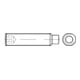 DIN 915 Boulon à ergot et six pans creux, inox A4 M12x12 HP-1