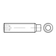 DIN 915 Vis à goujon avec tenon et empreinte hexagonale creuse, inox A1/A2 M12x25 HP-1