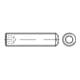 DIN 916/ISO 4029 Gewindestift M 2 x 6 rostfrei A 1/A 2