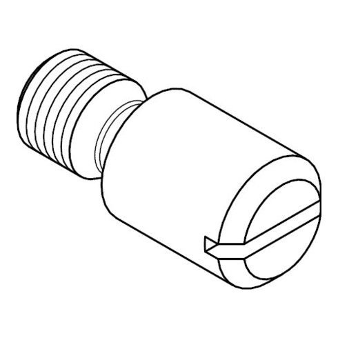 DIN 927 Zapfenschraube mit Schlitz, 14H M4x5 HP