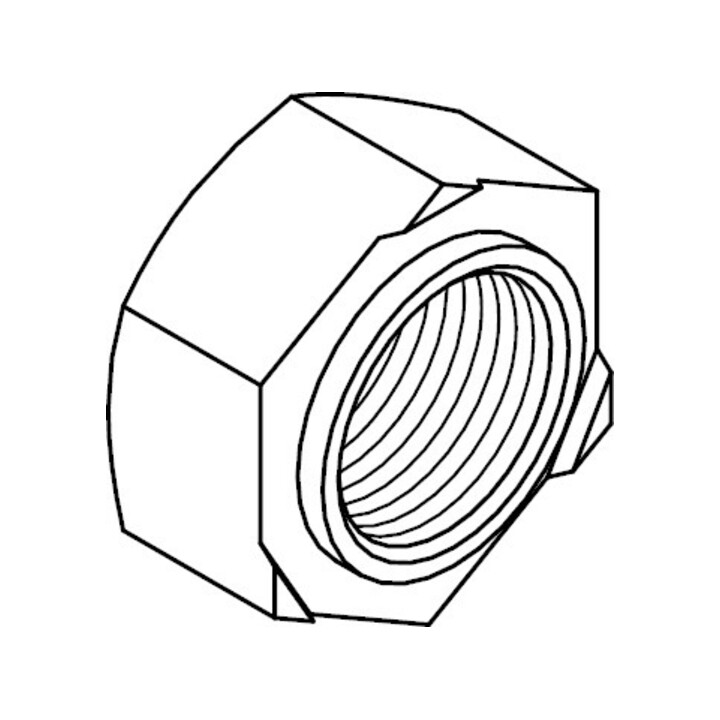DIN 929 Écrou de soudure hexagonal, ST M6 HP