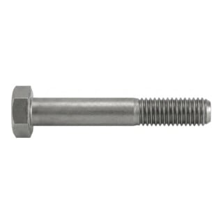 DIN 931 Sechskant-Schaftschraube Stahl 10.9 blank