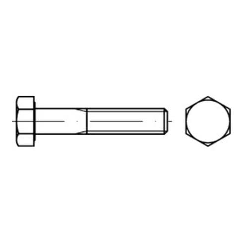 DIN 931 Sechskant-Schaftschraube M22x130 Edelstahl A2 70 blank