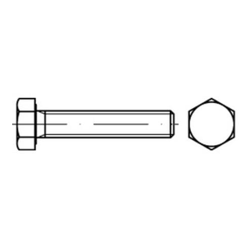 DIN 933 8.8 Sechskantschraube M 8 x 35 galv. verzinkt gal Zn S