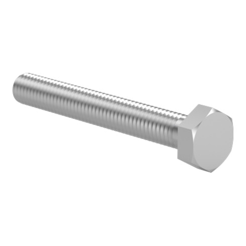 DIN 933 Sechskantschraube mit Gewinde bis Kopf (TÜV-zugelassen nach AD W2) A2-70 M 10 x 150 mm