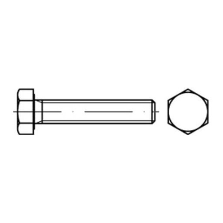 DIN 933 / ISO 4017 Vis hexagonale en polyamide naturel