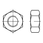 DIN 934 Écrou hexagonal, 8 galZn M7 HP-1