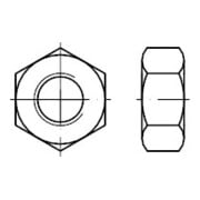 DIN 934 Sechskantmutter, 10 galZn M8 KP