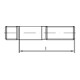 DIN 938 Stiftschraube, extrémité filetée 1 d, acier inoxydable A2 M12x70 HP-1