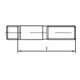 DIN 938 Stiftschraube M8x45 Edelstahl A4 blank-1