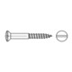 DIN 95 LinsenSenkkopf-Holzschraube 4,5x50 Messing blank Schlitz