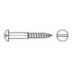 DIN 96 Halbrund-Holzschraube mit Schlitz, Edelstahl A2 3x12 HP-1
