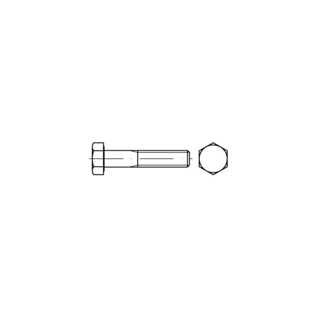 DIN 960/ISO 8765 Sechskantschrauben 10.9 M 24 x 2 x 110 S