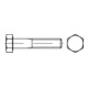 DIN 960 Vis hexagonale avec tige, filetage fin, 10.9 galZn temp. M20x1,5x80H-1
