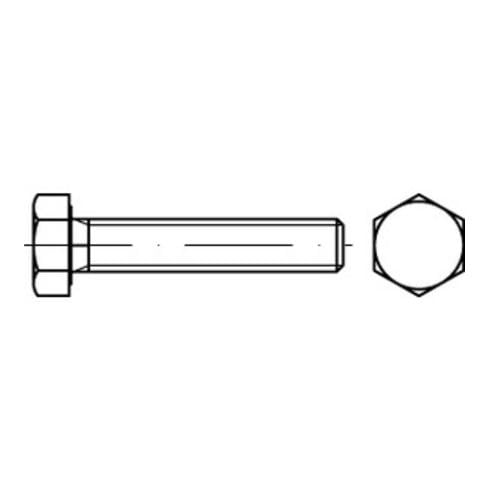 DIN 961 Sechskantschraube Feingewinde VG M12x45 Stahl 10.9 blank