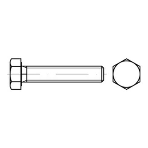 DIN 961 Sechskantschraube Feingewinde VG M12x45 Stahl 8.8 blank