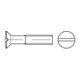 DIN 963/ISO 2009 Senkkopfschraube M2,5x16 Messing blank Schlitz
