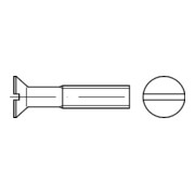 DIN 963 Senkschraube mit Schlitz, 4.8 galZn M4x30 HP