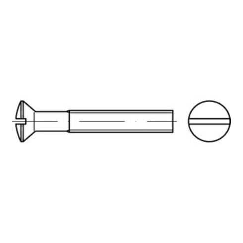 DIN 964/ISO 2010 LinsenSenkkopfschraube M10x30 Edelstahl A2 blank Schlitz