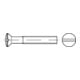 DIN 964 Linsensenkschraube mit Schlitz, MS galCr M4x25 KP