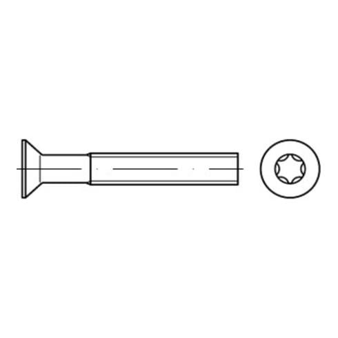 DIN 965 Form CE Senkkopfschraube M1,6x8 Edelstahl A2 blank T5