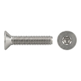 DIN 965 Form CE Senkkopfschraube M2,5x5 Edelstahl A4 blank T8
