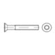 DIN 965 Form CE Senkkopfschraube M6x30 Edelstahl A2 blank T30