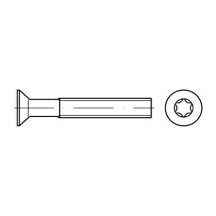 DIN 965 Form CE Vis à tête fraisée, inox, brute